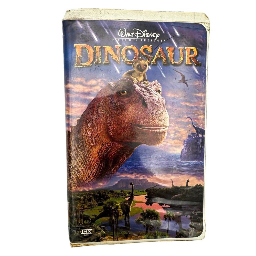 Disney Dinosaur VHS 2000 NTSC PG Full Screen Family Adventure Animation THX